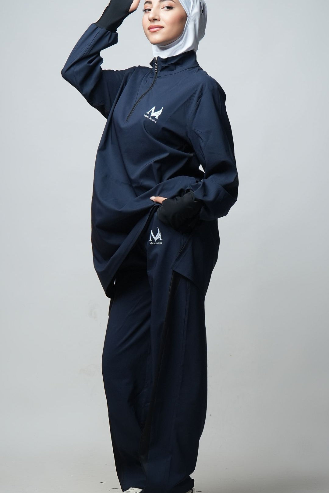 Tenue de sport modeste – Mine Active + Hijab